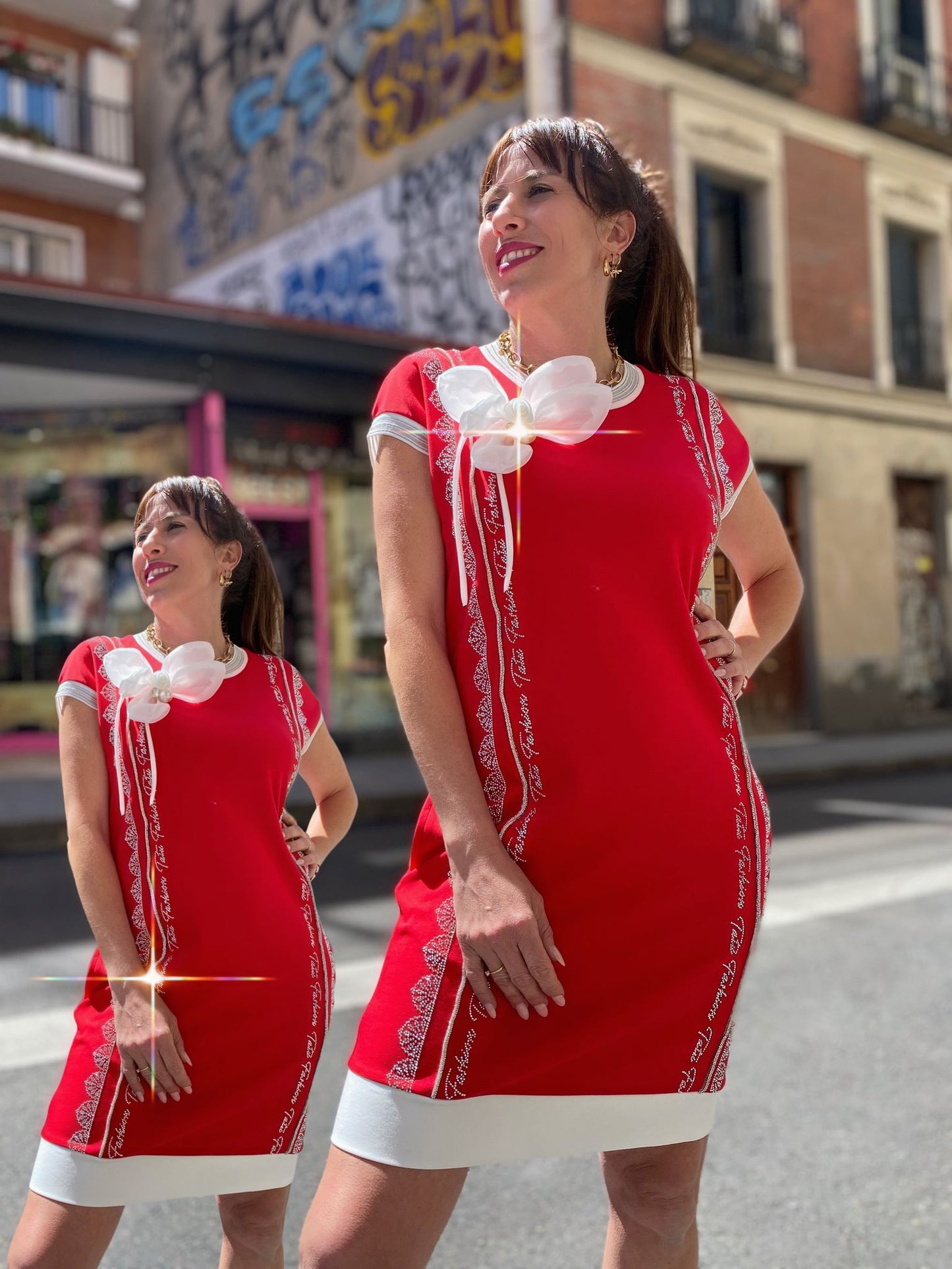 Vestido rojo Tatu